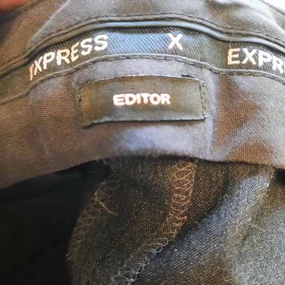 Express Editor Pants Gray size 10 - Picture 3 of 3